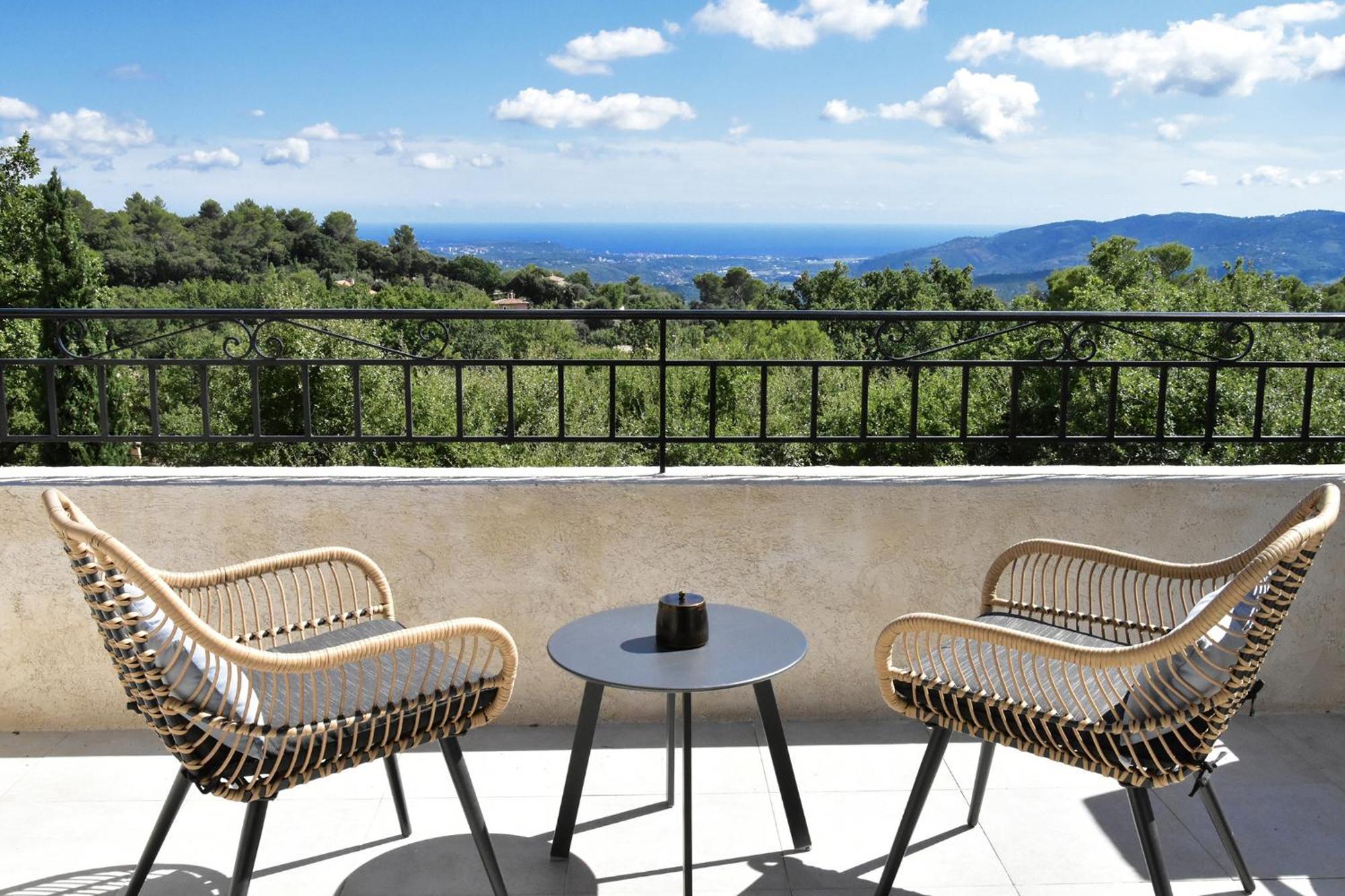 Les Hauts De La Riviera Cabris Bagian luar foto